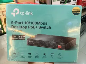 This Is a Tp-Link 9-Port 10/100mbps Desktop Poe+ Switch (Tl-Sf1009p).