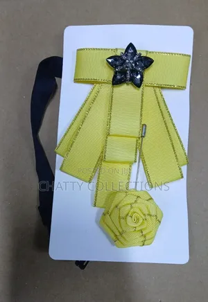 Yellow Classy Men French Ties