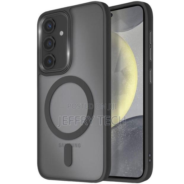 Black Magsafe Case for Samsung A57 5g - thumbnail 2