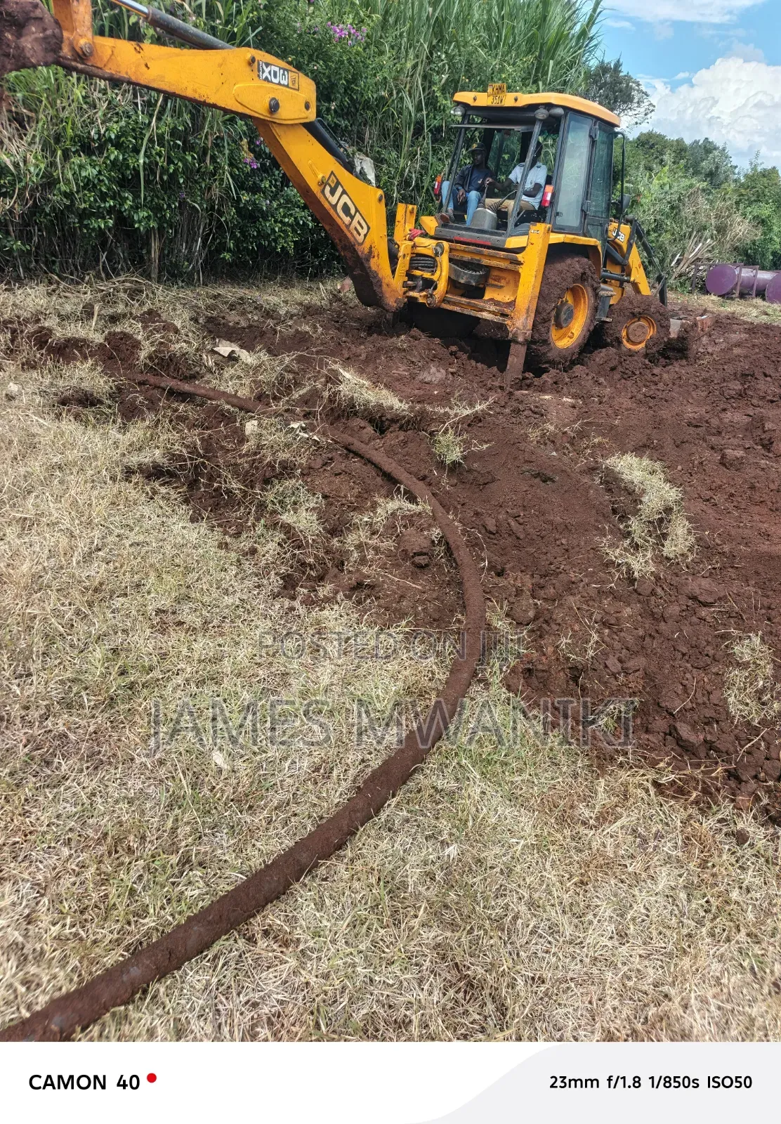 Backhoe for Hire