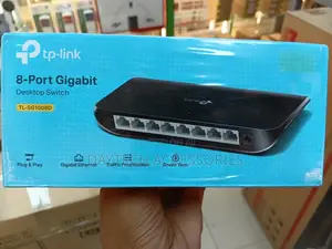 Tp-Link 8 Port Gigabit Desktop Ethernet Switch 1000mbps - Tl-Sg1008d