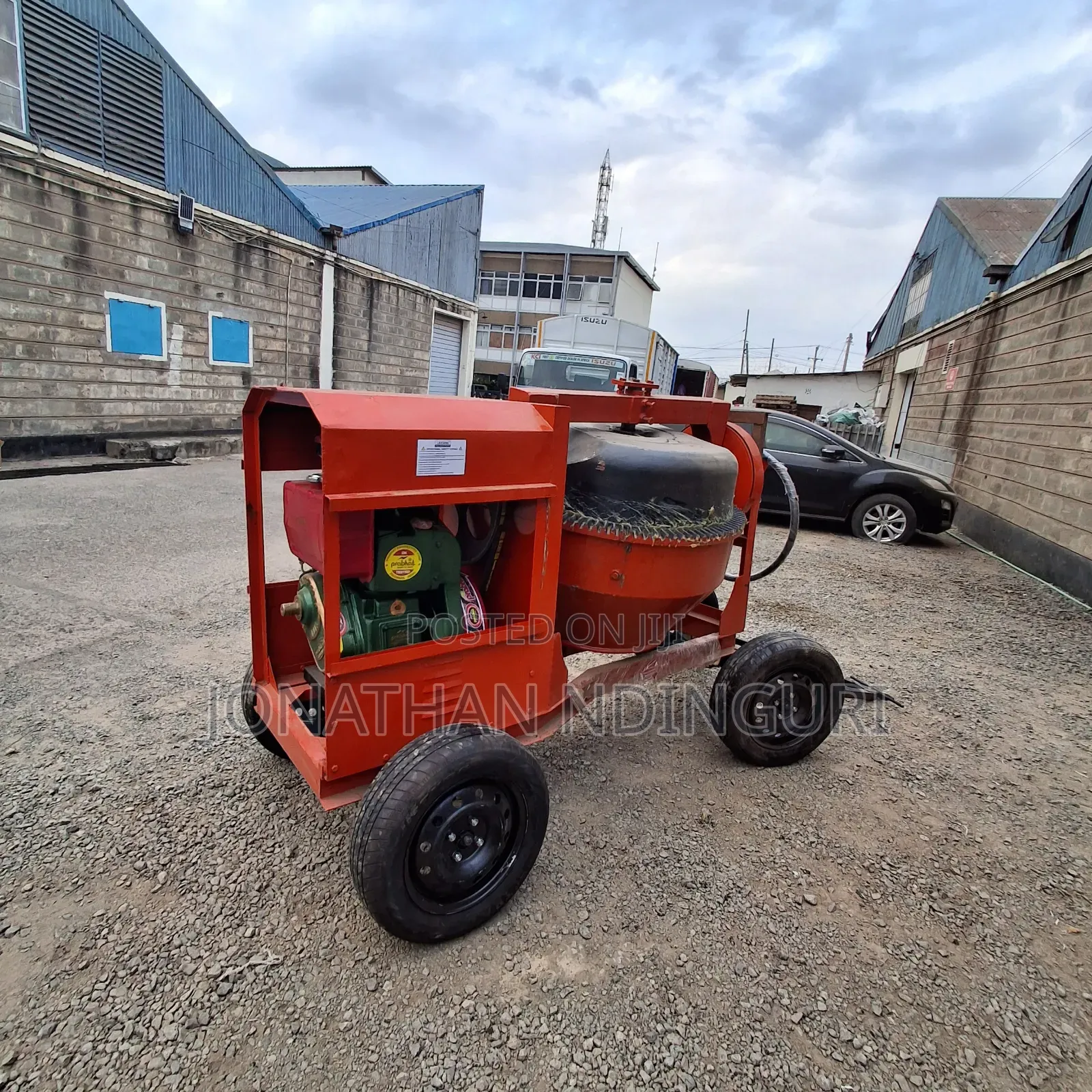 8hp Concrete Mixer Machine