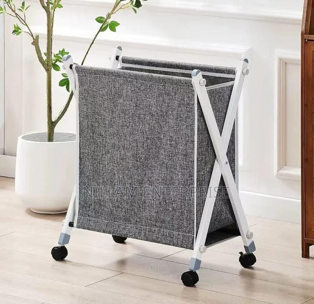 Laundry Basket With Stand Wheels