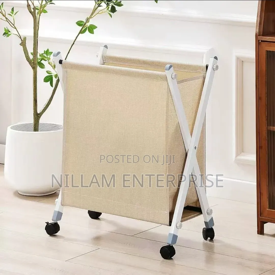 Laundry Basket With Stand Wheels