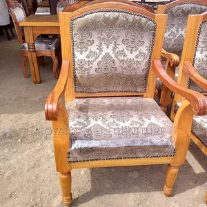 Executive Vintage Wooden Armchair / Royal Accent Seat
