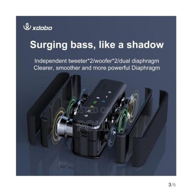 Xdobo X8 Max 100w Portable Bluetooth Speaker Waterproof - thumbnail 2