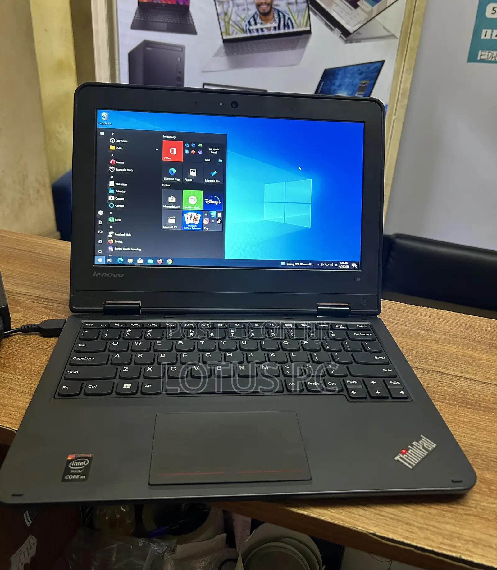 Laptop Lenovo ThinkPad 11e 8GB Intel Core M3 SSD 128GB