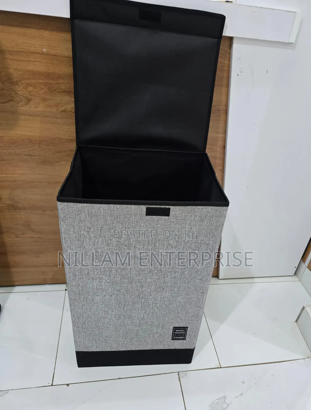 Laundry Hamper With Lid