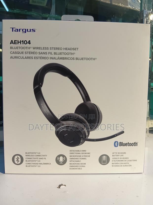 This Is a Targus Aeh104 Wireless Bluetooth Stereo Headset. - thumbnail 3