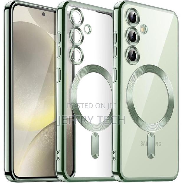 Magsaf Green Case/Pouch for Samsung S24 - main view