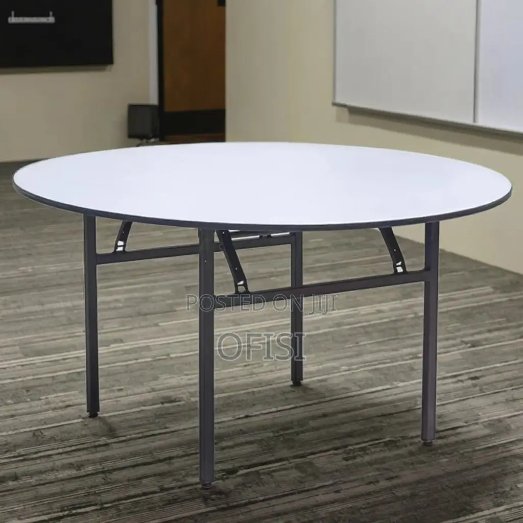 Foldable Table; 1.8 Meter Round Foldable Office Table