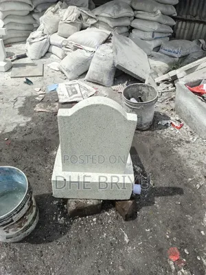 Headstone and Terrazzo