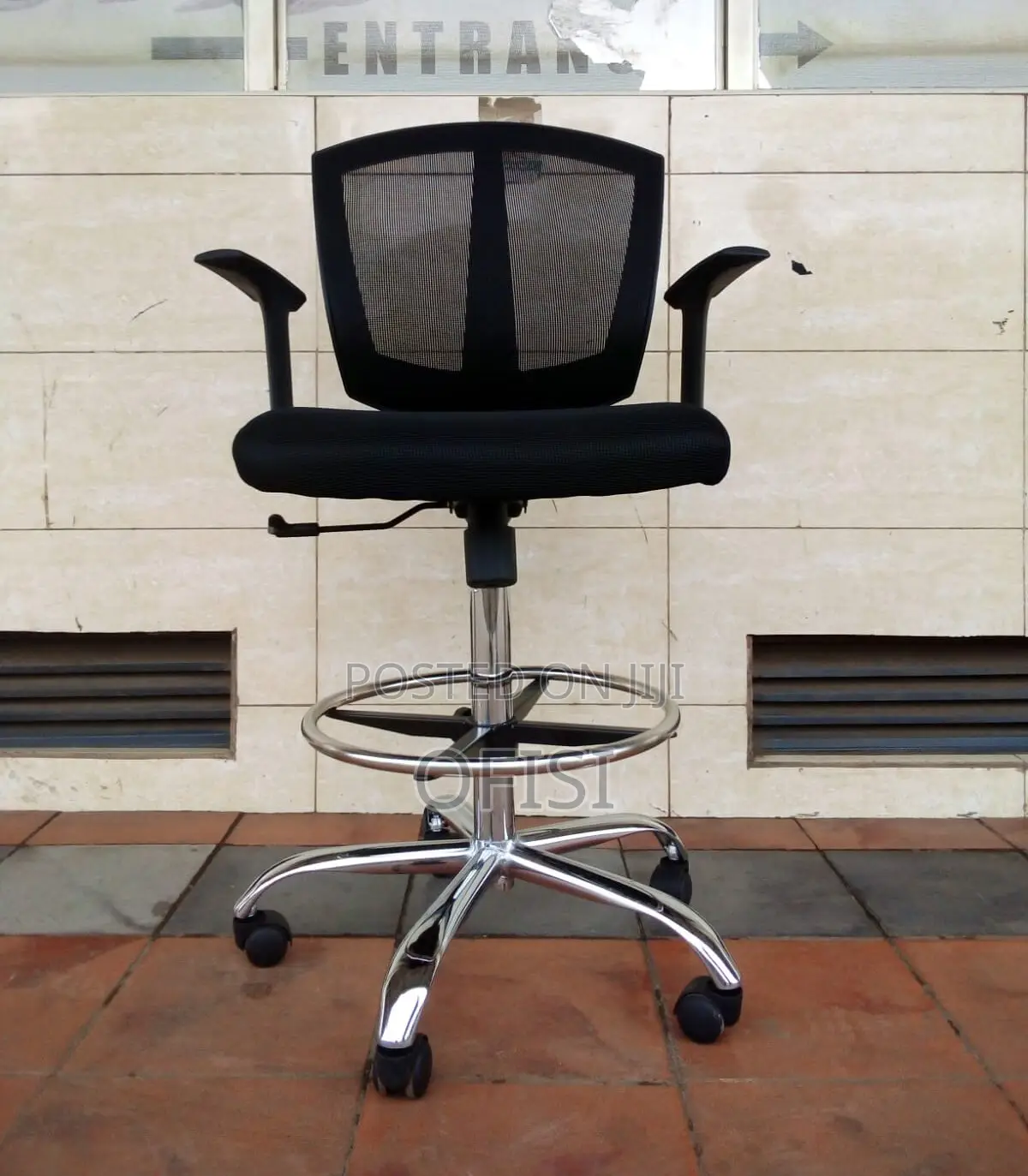 Office Chair; Height Adjustable Cashier Counter Seat