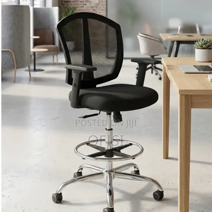 Office Chair; Height Adjustable Cashier Counter Seat