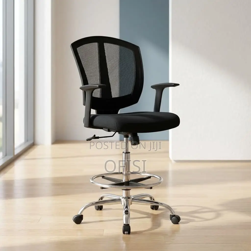Office Chair; Height Adjustable Cashier Counter Seat