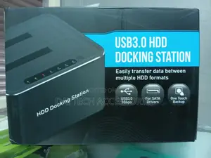 This Is a Haysenser Usb3.0 Dual Bay HDD Docking Station.