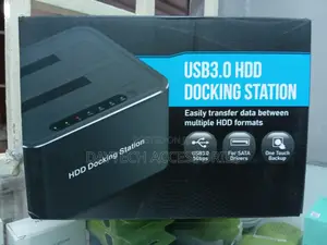 Usb 3.0 to Dual Bay Sata Hard Drive Docking Station for 2.5/3.5 Inch.