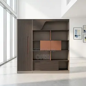 Office Cabinet; Modern Wall Unit Office Storage Cabinet