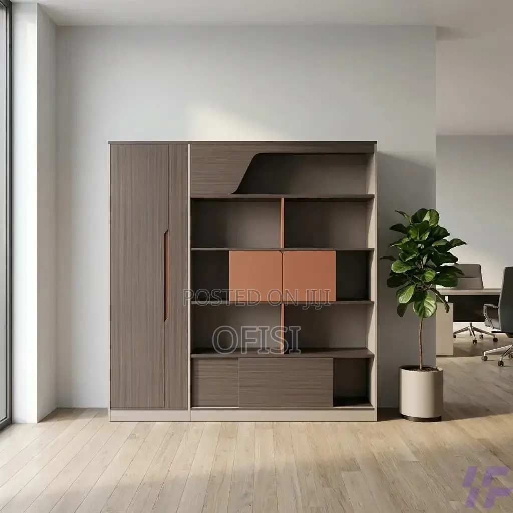 Office Cabinet; Modern Wall Unit Office Storage Cabinet