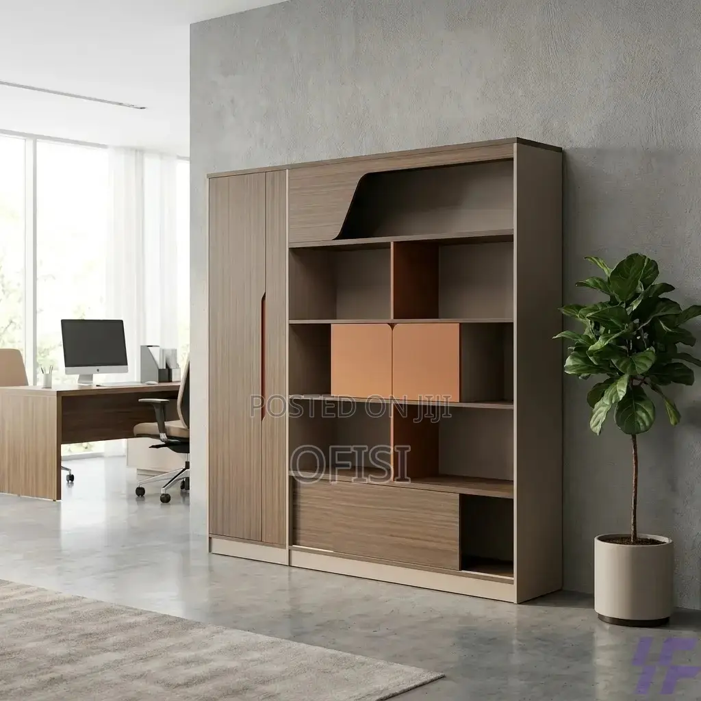 Office Cabinet; Modern Wall Unit Office Storage Cabinet