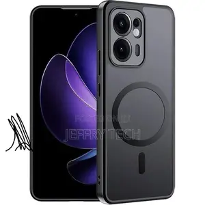 Transparent Magsafe Case for Oppo Reno 13f 4g/5g Black