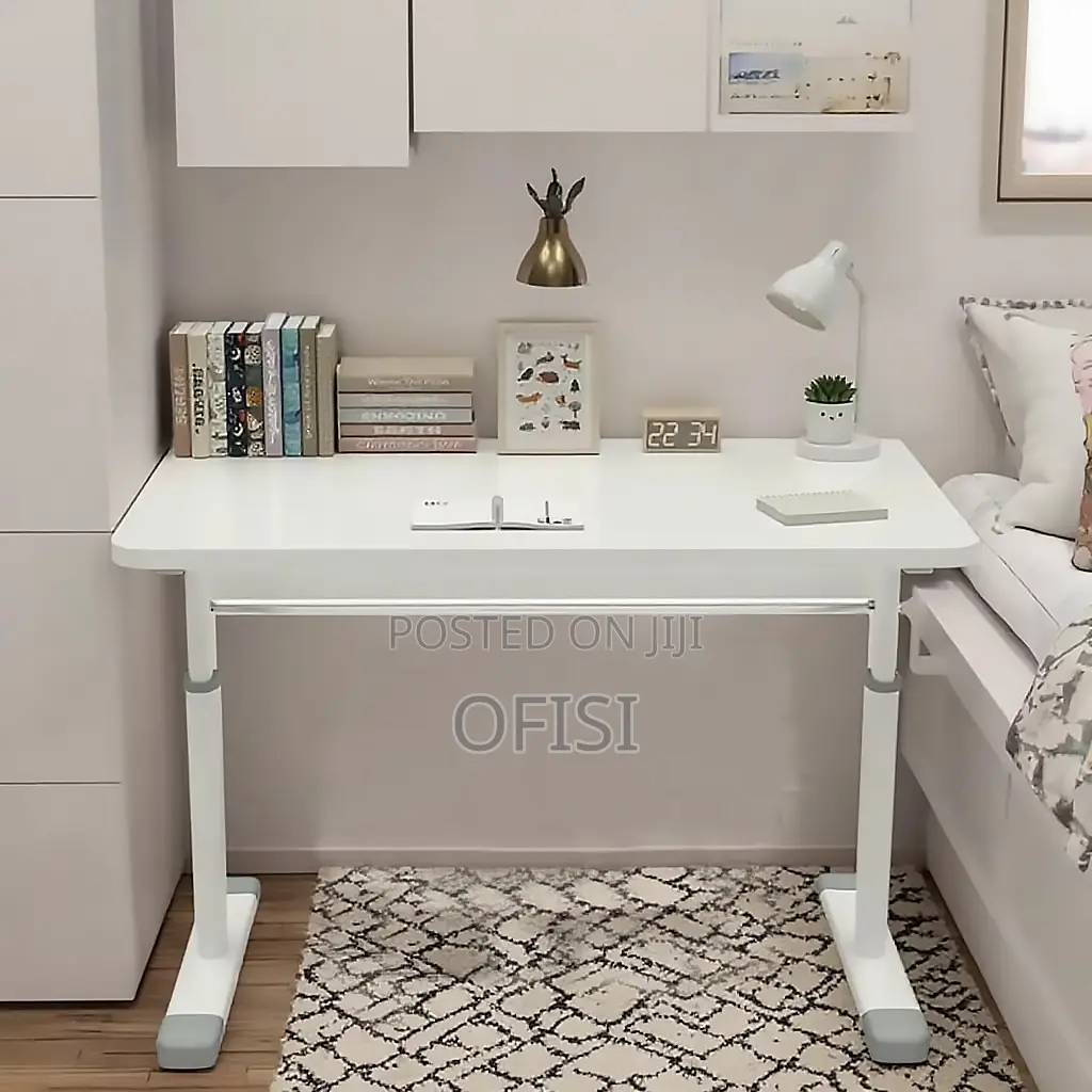 Office Desk; Manual Height Adjustable Home Office Desk - 1.2m