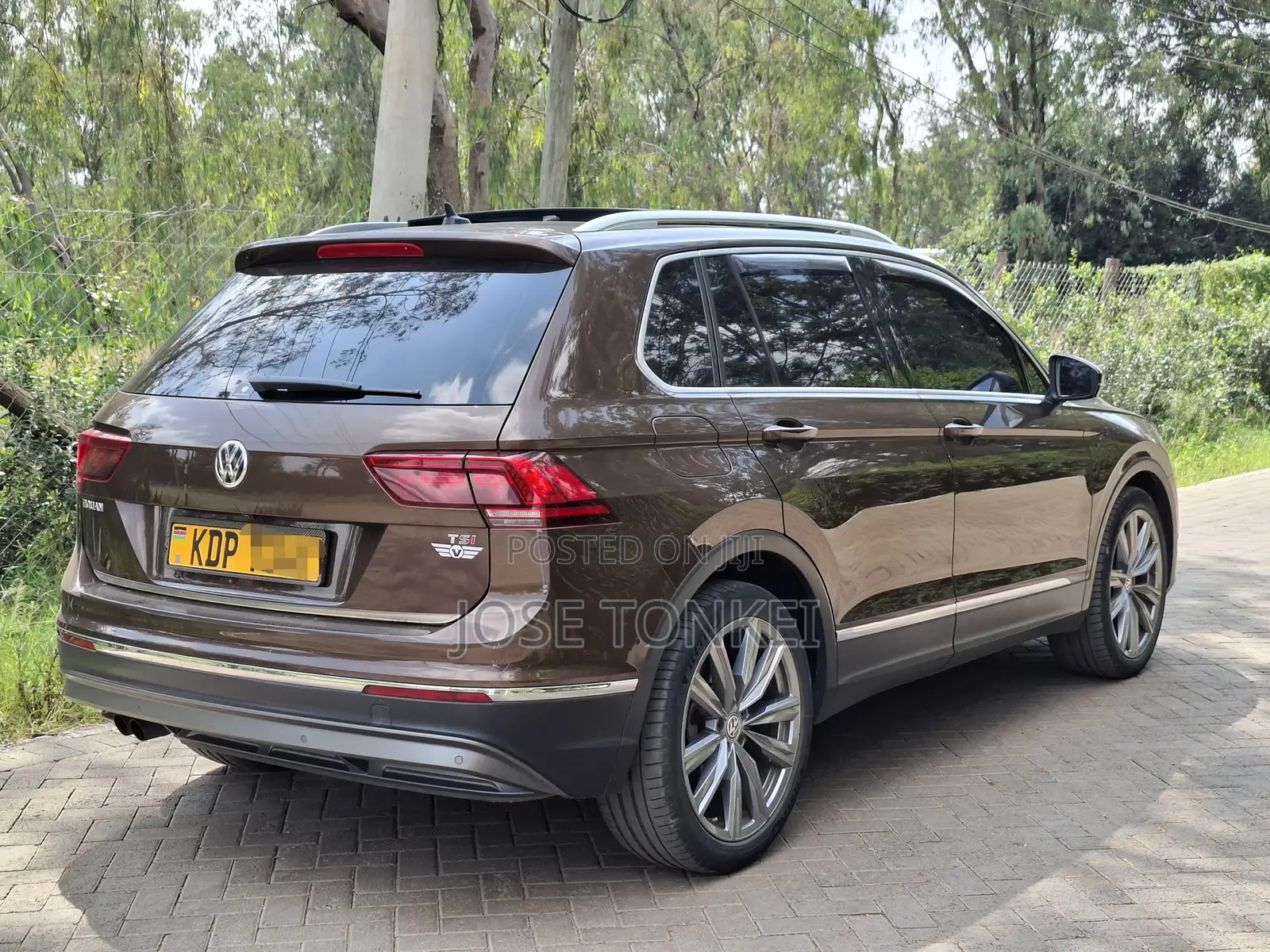 Volkswagen Tiguan 2017 Brown