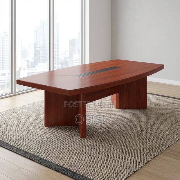 Boardroom Table; 12 Seater Executive Office Boardroom Table - thumbnail 4