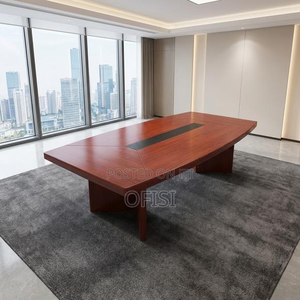Boardroom Table; 12 Seater Executive Office Boardroom Table - thumbnail 6
