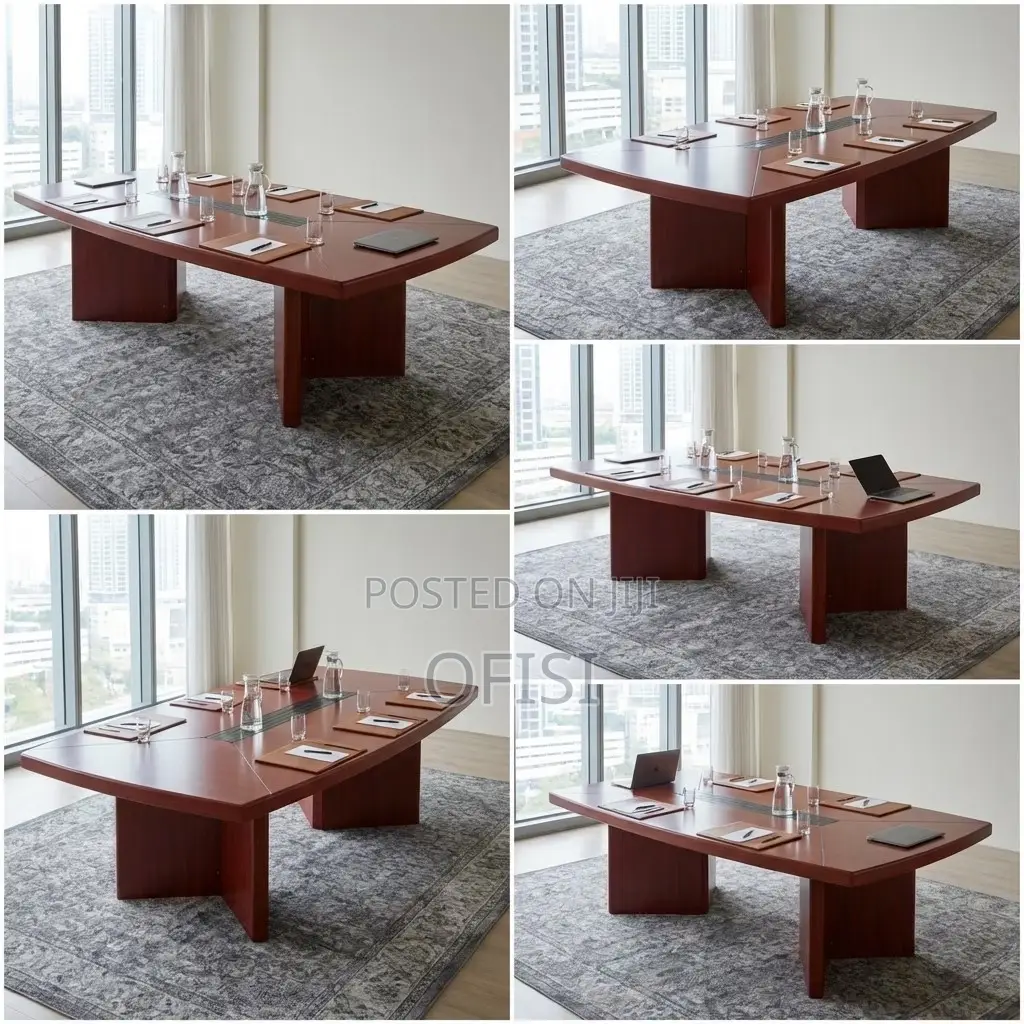 Boardroom Table; 12 Seater Executive Office Boardroom Table