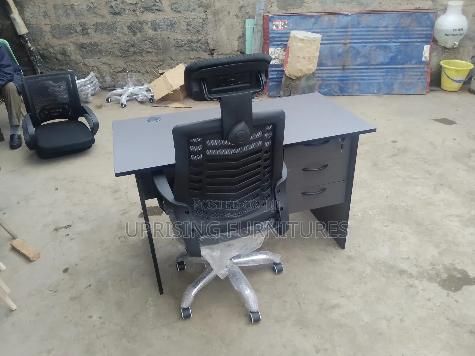 Office Desk Headrest Chair