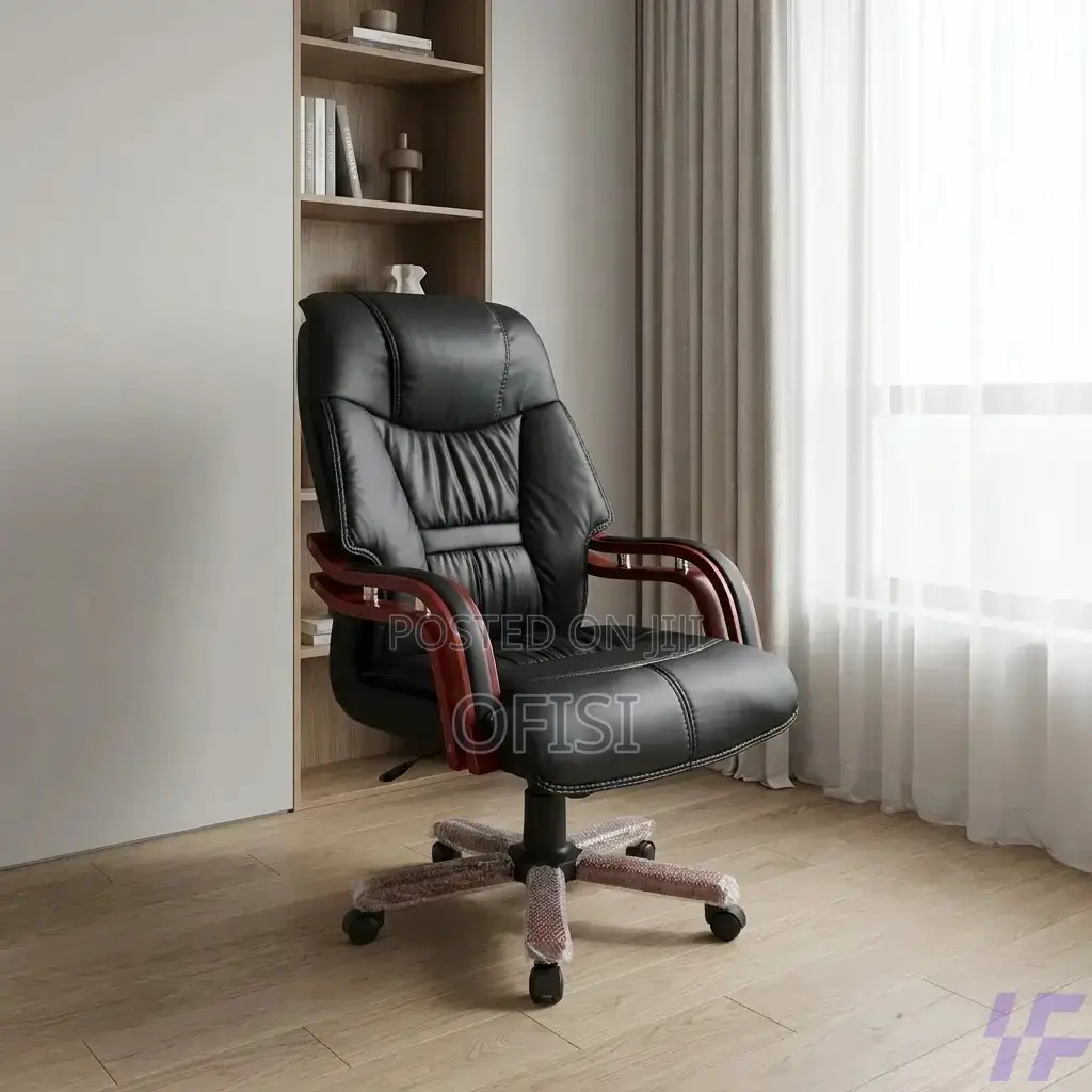 Office Chair; Black Director Executive Office Seat