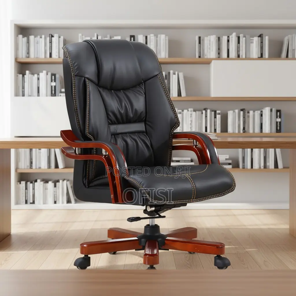 Office Chair; Black Director Executive Office Seat