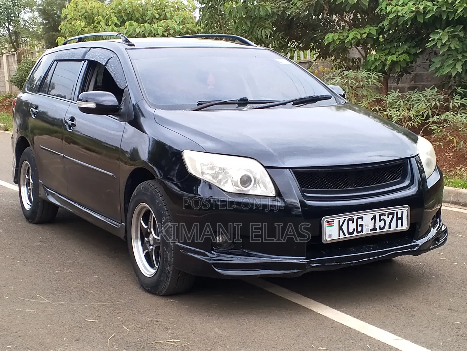 Toyota Corolla Fielder 2010 Black