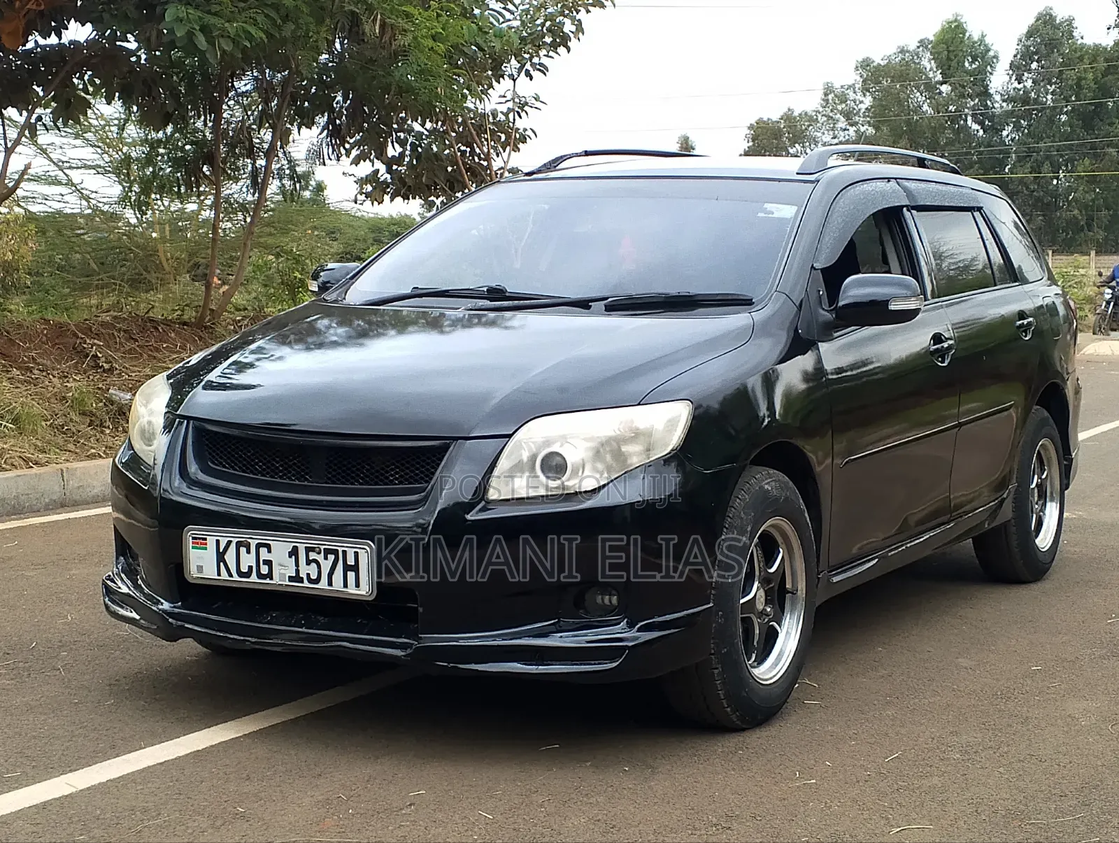 Toyota Corolla Fielder 2010 Black