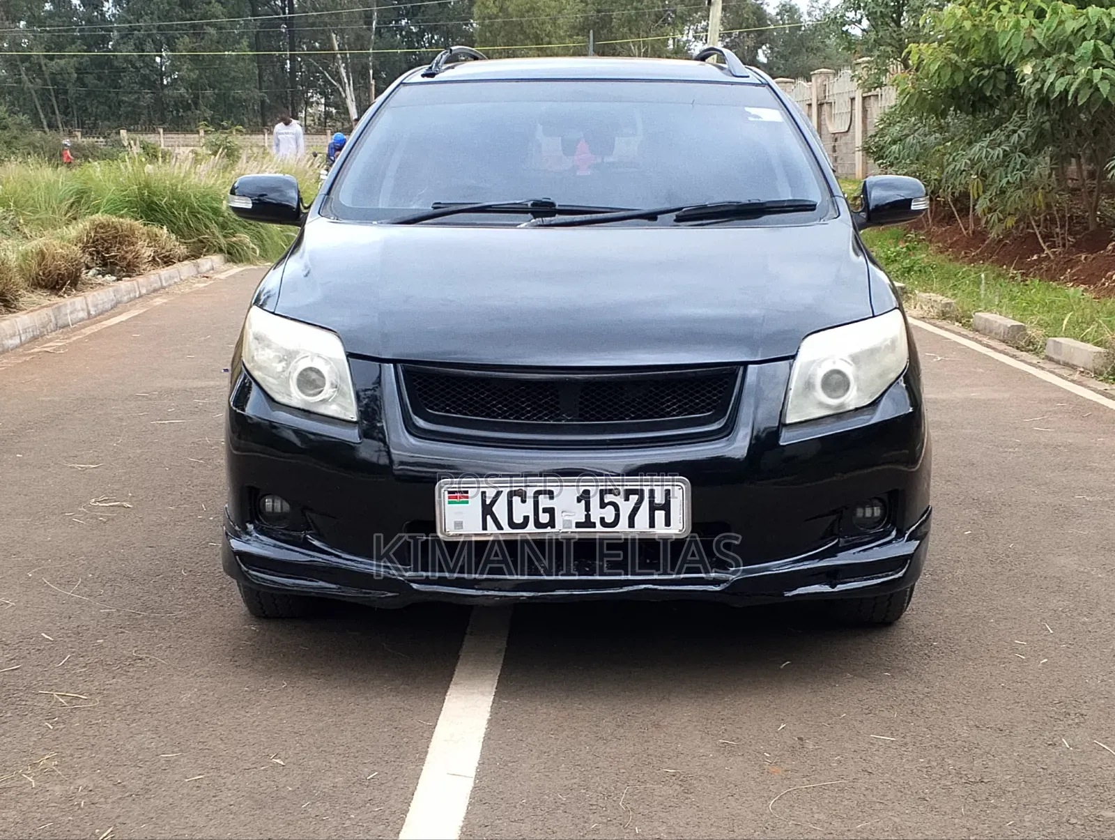 Toyota Corolla Fielder 2010 Black