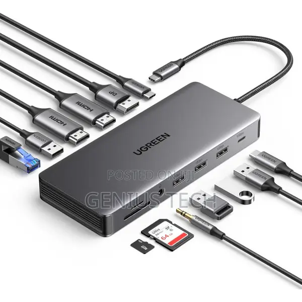 Ugreen Revodok Pro 313 Usb-C 13-in-1 Multifunction Docking Station