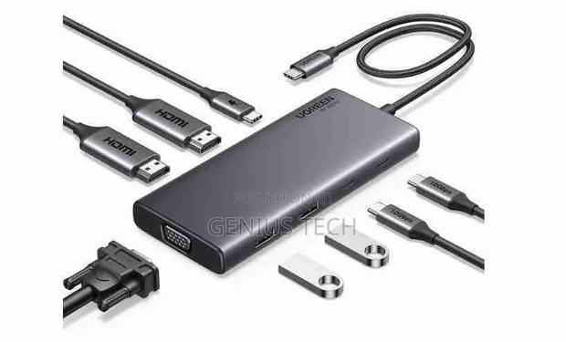 Ugreen 8-in-1 Usb-C Multifunction Adapter Cm639 (Ug-35588)