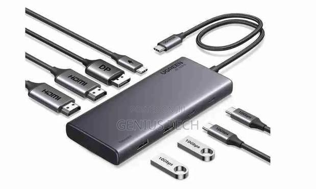 Ugreen 8-in-1 Usb-C Multifunction Adapter Cm639 (Ug-35625)