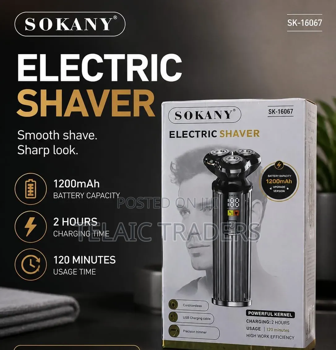 Sokany Electric Shaver