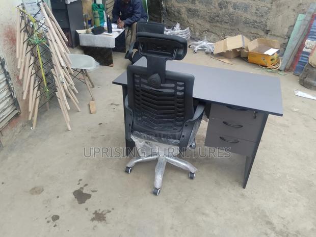 Smart Workspace 1.2m Desk Set + Swivel Chair