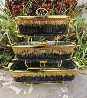 3pcs Ceramic Food Warmers
