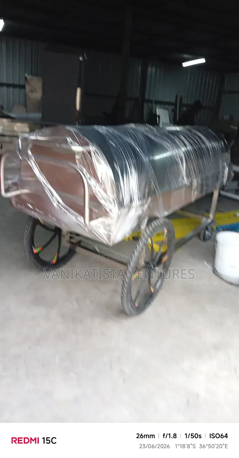 Mortuary Body Carrier. Made of Stainless 304.