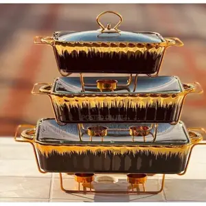 3pcs Ceramic Food Warmers