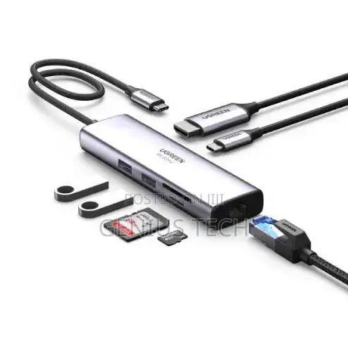 Ugreen 7-in-1 Usb-C Multifunction Adapter Cm512 (Ug-90568)