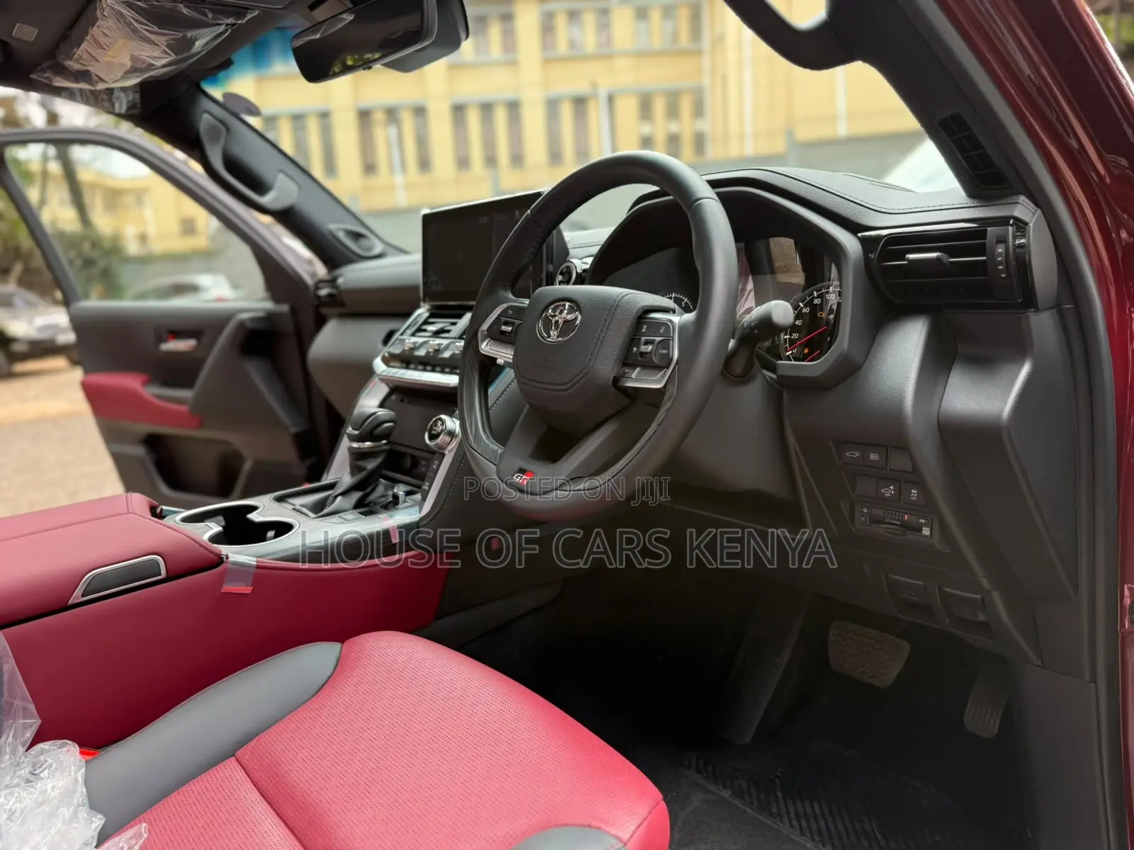 New Toyota Land Cruiser 2023 Red