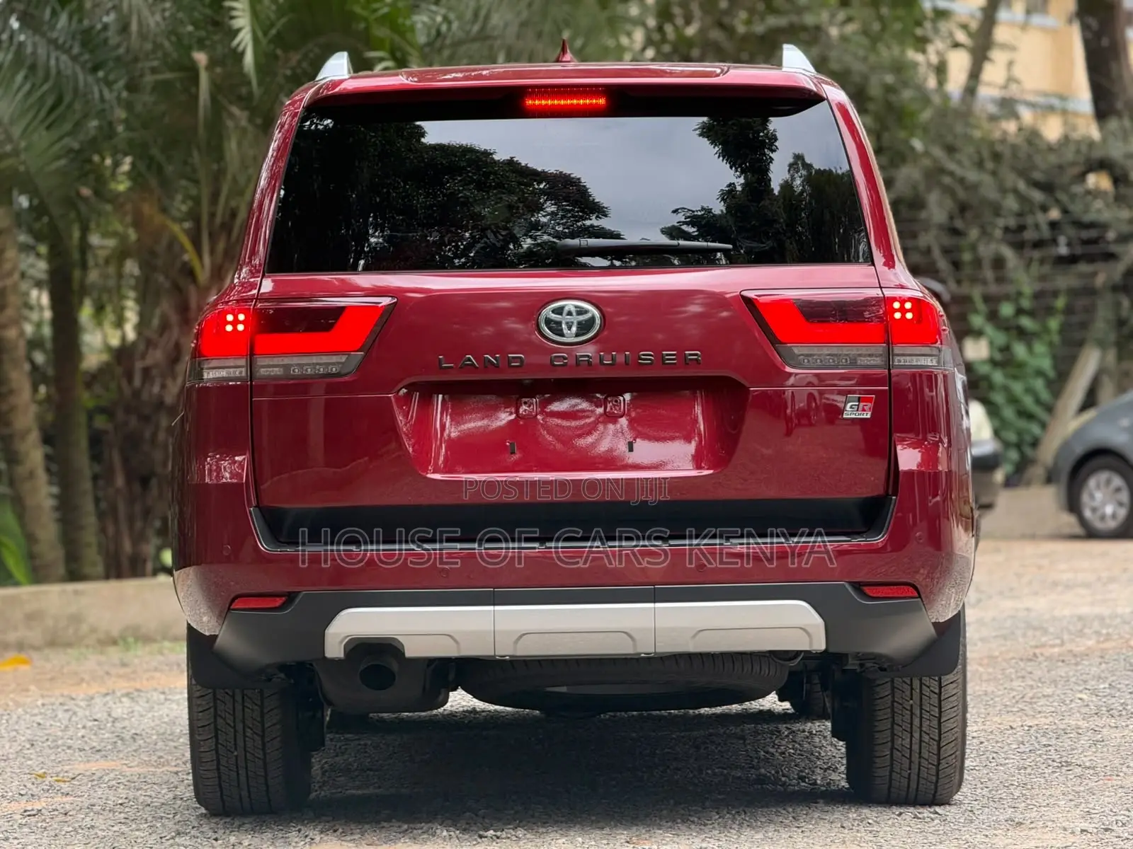 New Toyota Land Cruiser 2023 Red