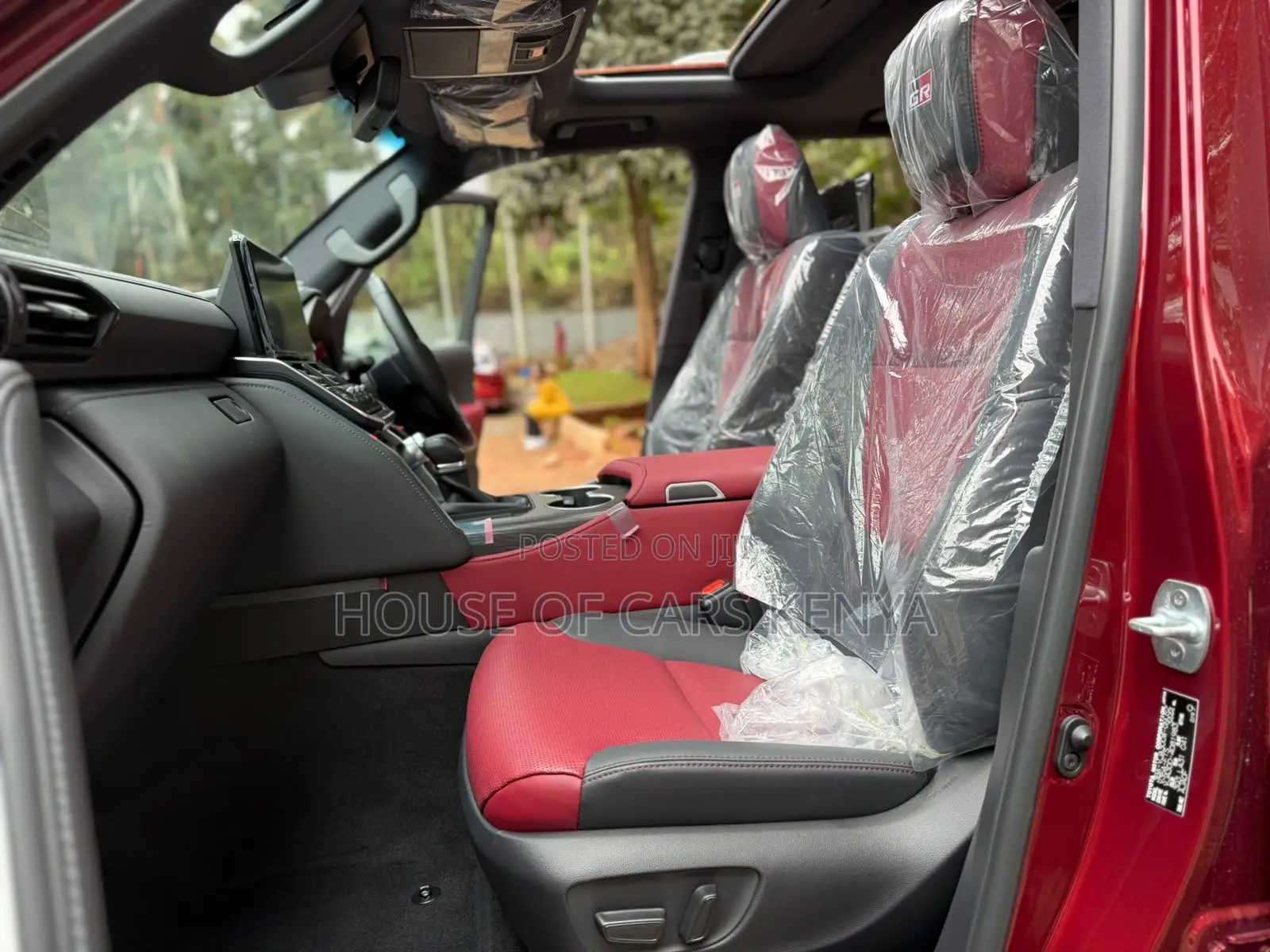 New Toyota Land Cruiser 2023 Red
