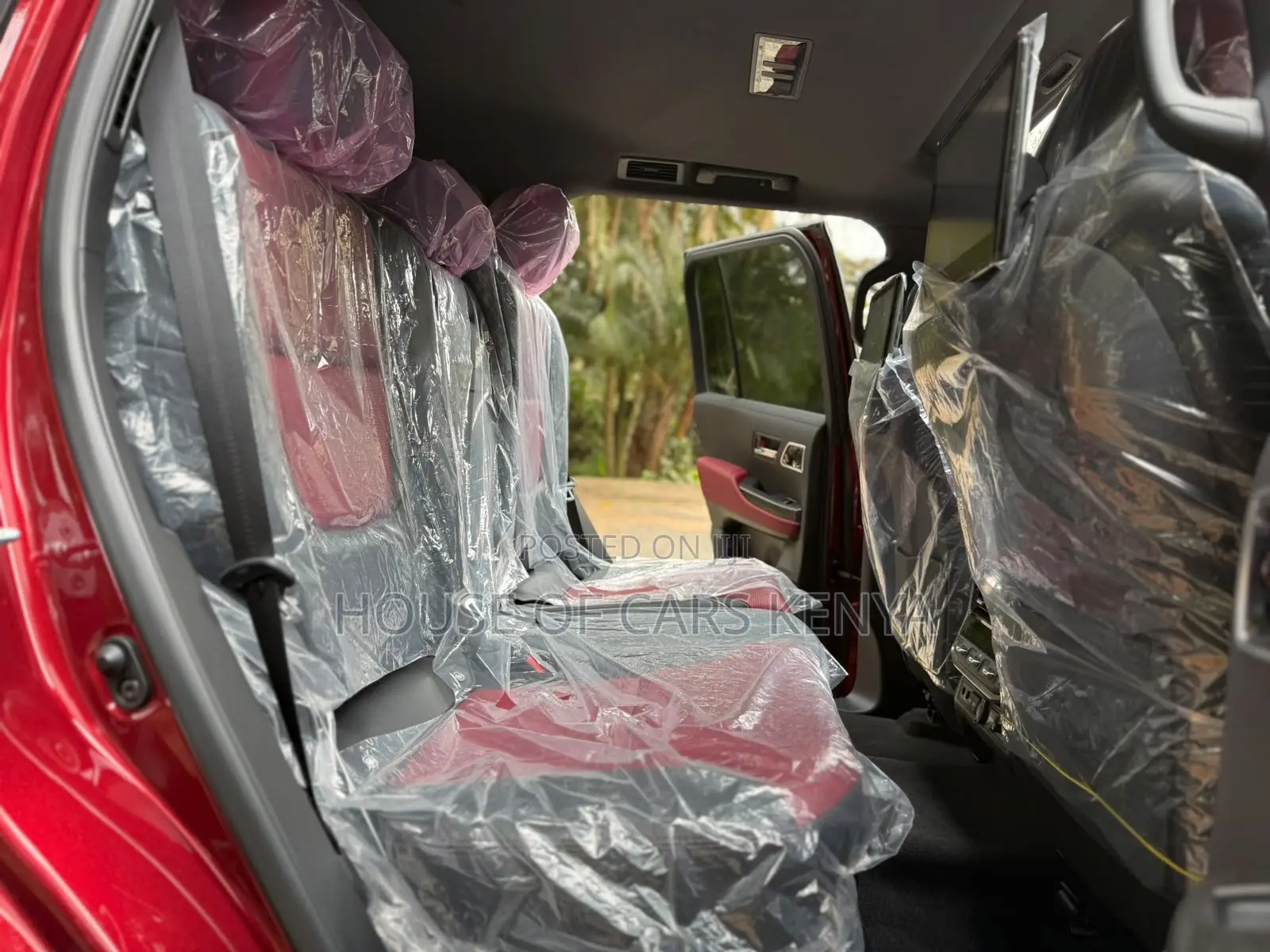New Toyota Land Cruiser 2023 Red