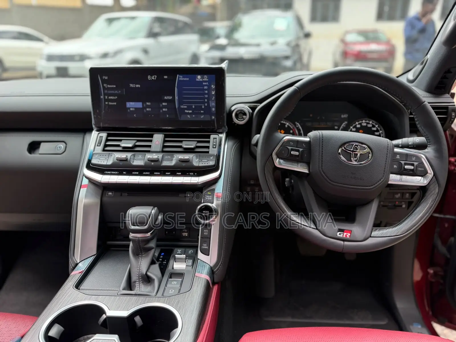 New Toyota Land Cruiser 2023 Red